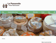 Tablet Screenshot of lapasserelle.nl